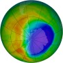 Antarctic Ozone 2009-10-20